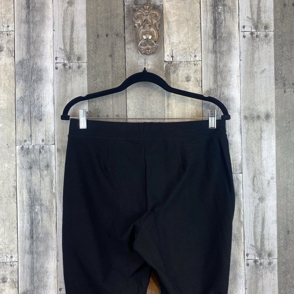 Eileen Fisher Washable Stretch Crepe Pant in Black Size Small. - Picture 5 of 13